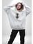 Ağaç Adam Kökler Felsefe Kadın Erkek Beyaz Kapüşonlu Sweatshirt Hoodie 4