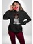 Biewer Yorshire Terrier Kadın Erkek Siyah Kapüşonlu Sweatshirt Hoodie 4