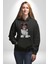 Biewer Yorshire Terrier Kadın Erkek Siyah Kapüşonlu Sweatshirt Hoodie 5