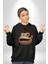 Maymun Krallığı Kadın Erkek Siyah Kapüşonlu Sweatshirt Hoodie 4