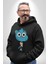 Darwin Watterson Ben Gumball Kadın Erkek Siyah Kapüşonlu Sweatshirt Hoodie 3