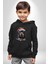 Yeni Yıl Noel Rottweiler Kadın Erkek Siyah Kapüşonlu Sweatshirt Hoodie 3
