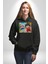 Dragon Ball x Pokémon Japon Anime Kadın Erkek  Siyah Kapüşonlu Sweatshirt Hoodie 2