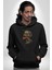 Zombi Kafası Kadın Erkek Siyah Kapüşonlu Sweatshirt Hoodie 2