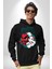 Japon Anime Tengu Maske Kadın Erkek Siyah Kapüşonlu Sweatshirt Hoodie 2