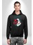 Japon Anime Tengu Maske Kadın Erkek Siyah Kapüşonlu Sweatshirt Hoodie 3