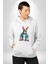 Halter Spor Güneş Gözlüüğü Tavşan Kadın Erkek Beyaz Kapüşonlu Sweatshirt Hoodie 2
