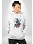 Azrail Ölüm Tanrısı Iskelet Kadın Erkek Beyaz Kapüşonlu Sweatshirt Hoodie 2