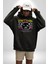 Panik Yok Teddy Kadın Erkek Siyah Kapüşonlu Sweatshirt Hoodie 3