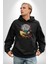 Demon Slayer Iblis Avcısı Anime Figürü Kadın Erkek Siyah Kapüşonlu Sweatshirt Hoodie 2
