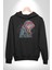 Metal Müzik Çeket Kadın Erkek Siyah Kapüşonlu Sweatshirt Hoodie 5