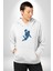 Basketbol Mars Uzay Smaçı Kadın Erkek Beyaz Kapüşonlu Sweatshirt Hoodie 1