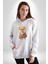Teacup Pomernian Çeket Kadın Erkek Beyaz Kapüşonlu Sweatshirt Hoodie 5