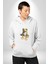 Frog Kurbağa Prens Kadın Erkek Beyaz Kapüşonlu Sweatshirt Hoodie 3