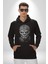 Insan Beyni Korku Sineması Kadın Erkek Siyah Kapüşonlu Sweatshirt Hoodie 1