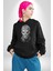 Insan Beyni Korku Sineması Kadın Erkek Siyah Kapüşonlu Sweatshirt Hoodie 2