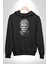 Insan Beyni Korku Sineması Kadın Erkek Siyah Kapüşonlu Sweatshirt Hoodie 5