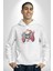 Oyun Kumandası Insanı Ele Geçirişi Kadın Erkek Beyaz Kapüşonlu Sweatshirt Hoodie 1