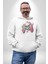 Oyun Kumandası Insanı Ele Geçirişi Kadın Erkek Beyaz Kapüşonlu Sweatshirt Hoodie 2