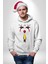 Pennywise Vs Georgie Korku Filmi Kadın Erkek Beyaz Kapüşonlu Sweatshirt Hoodie 5