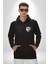 Che Guevara Kadın Erkek Siyah Kapüşonlu Sweatshirt Hoodie 4