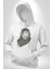 Safari Kedi Şal Eşarp Kadın Erkek Beyaz Kapüşonlu Sweatshirt Hoodie 5