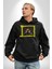 Fantastik Sanatsal Yeni Nesil Kırmızı Bere El Ile Dürbün Kadın Erkek Siyah Kapüşonlu Sweatshirt Hoodie 1