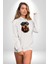 Rottweiler A Secere Kadın Erkek Beyaz Kapüşonlu Sweatshirt Hoodie 2