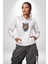 Meksikalı Alebrije Kedi Fütüristik Kedi Kadın Erkek Beyaz Kapüşonlu Sweatshirt Hoodie 2