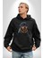 Rottweiler Koca Kafa Puppy Kadın Erkek Siyah Kapüşonlu Sweatshirt Hoodie 2