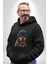 Rottweiler Koca Kafa Puppy Kadın Erkek Siyah Kapüşonlu Sweatshirt Hoodie 4