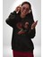 Anka Kuşu Ateş Kuşu Kadın Erkek Siyah Kapüşonlu Sweatshirt Hoodie 2