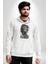 Afrikalı Kadın Sanat Siyahi Kadın Erkek Beyaz Kapüşonlu Sweatshirt Hoodie 2