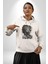 Afrikalı Kadın Sanat Siyahi Kadın Erkek Beyaz Kapüşonlu Sweatshirt Hoodie 4
