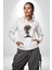 Çiçek Siyah Kız Moda Doğa Kök Salımı Kadın Erkek Beyaz Kapüşonlu Sweatshirt Hoodie 1