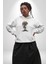Çiçek Siyah Kız Moda Doğa Kök Salımı Kadın Erkek Beyaz Kapüşonlu Sweatshirt Hoodie 2