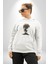 Çiçek Siyah Kız Moda Doğa Kök Salımı Kadın Erkek Beyaz Kapüşonlu Sweatshirt Hoodie 4