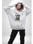 Yeni Yıl Noel Rottweiler Kadın Erkek Beyaz Kapüşonlu Sweatshirt Hoodie 5