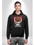 Basketbol Oyun Zamanı Kadın Erkek Siyah Kapüşonlu Sweatshirt Hoodie 4