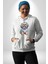 Shih Tzu Renkli Köpek Kadın Erkek Beyaz Kapüşonlu Sweatshirt Hoodie 1