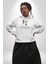 Kemal Atatürk Imza ve Silüet Kadın Erkek Beyaz Kapüşonlu Sweatshirt Hoodie 4
