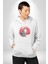 Uluyan Beyaz Kurt Kadın Erkek Beyaz Kapüşonlu Sweatshirt Hoodie 2