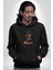 Puppy Köpek Rottweiler Kadın Erkek Siyah Kapüşonlu Sweatshirt Hoodie 2