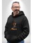 Puppy Köpek Rottweiler Kadın Erkek Siyah Kapüşonlu Sweatshirt Hoodie 3
