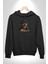 Puppy Köpek Rottweiler Kadın Erkek Siyah Kapüşonlu Sweatshirt Hoodie 4