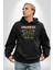Üzüntü Üzülme Kadın Erkek Siyah Kapüşonlu Sweatshirt Hoodie 1