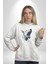 Bull Terier Köpek Havlama Kadın Erkek Beyaz Kapüşonlu Sweatshirt Hoodie 2