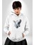 Bull Terier Köpek Havlama Kadın Erkek Beyaz Kapüşonlu Sweatshirt Hoodie 3