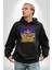 The Flintstones Taş Devri Kadın Erkek  Siyah Kapüşonlu Sweatshirt Hoodie 2