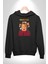Evde Tek Başına Film Kadın Erkek Siyah Kapüşonlu Sweatshirt Hoodie 2